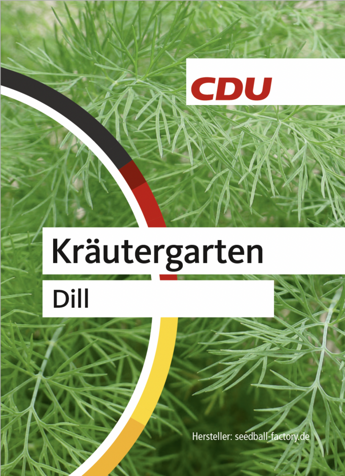 CDU-Samentütchen Dill