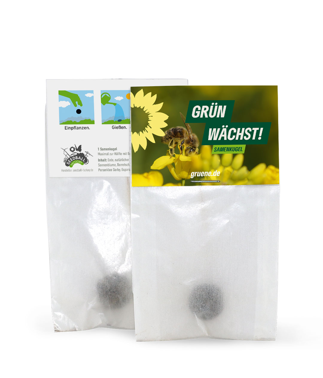 Samenkugel - Bündnis 90/Die Grünen Design-Template