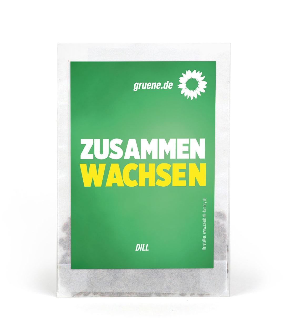 Samentütchen Bündnis 90/Die Grünen Dill - Kampagne 2025