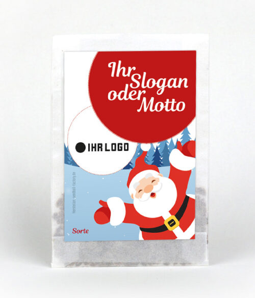 Samentütchen im Weihnachtsdesign