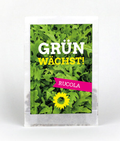 Samentütchen Bündnis 90/Die Grünen Rucola