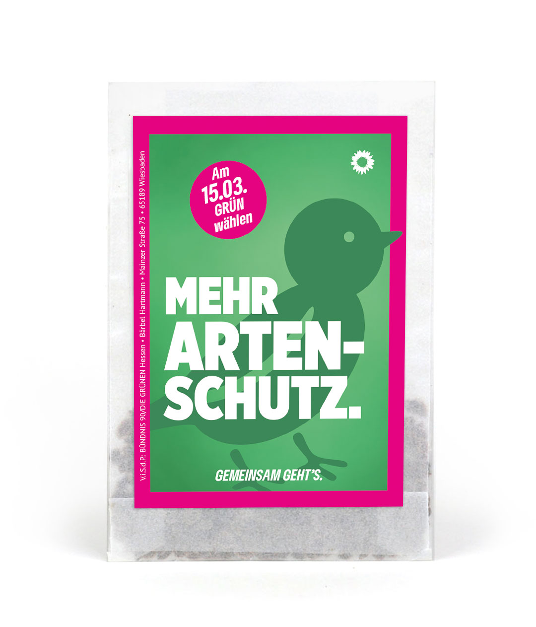 Vogelfutter Bündnis 90/Die Grünen Hessen