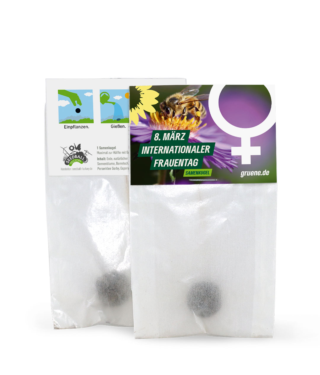Samenkugel Frauentag Bündnis 90/Die Grünen